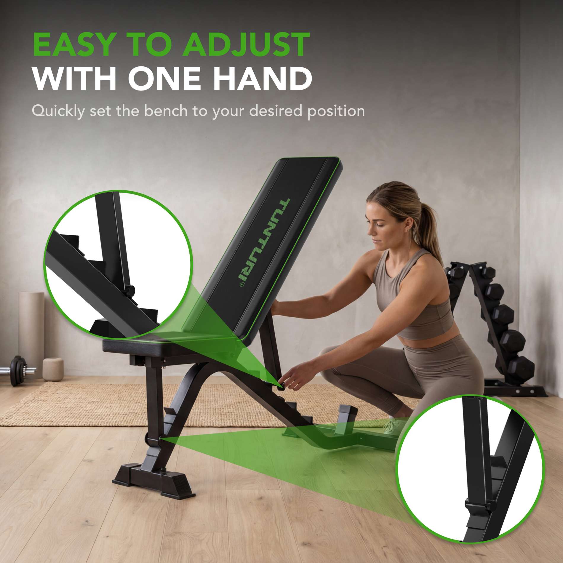 Tõstepink TUNTURI UB40 Utility Bench