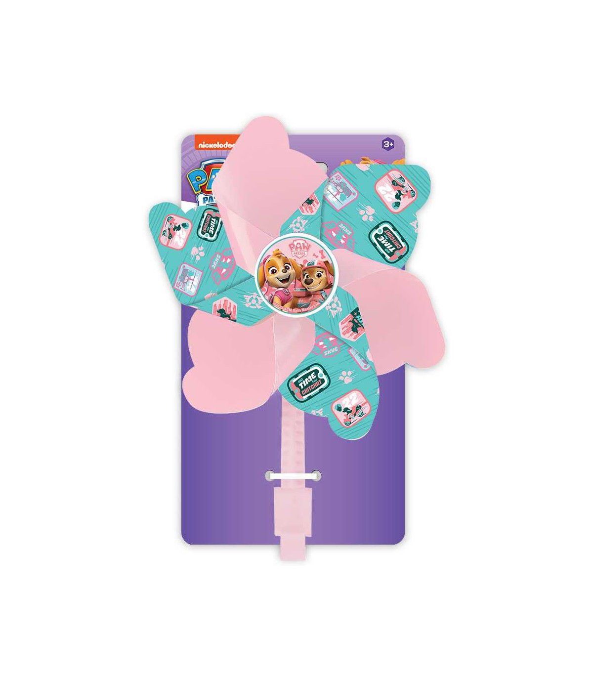 Tuuleveski jalgrattale Paw Patrol, roosa