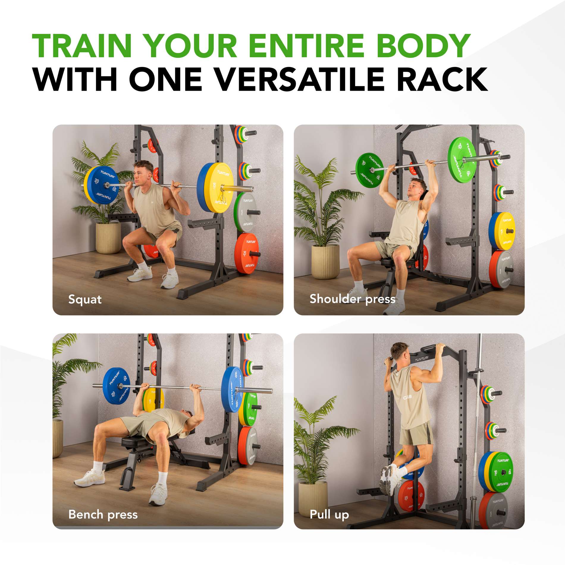 Poolraam TUNTURI HR60 Half Rack