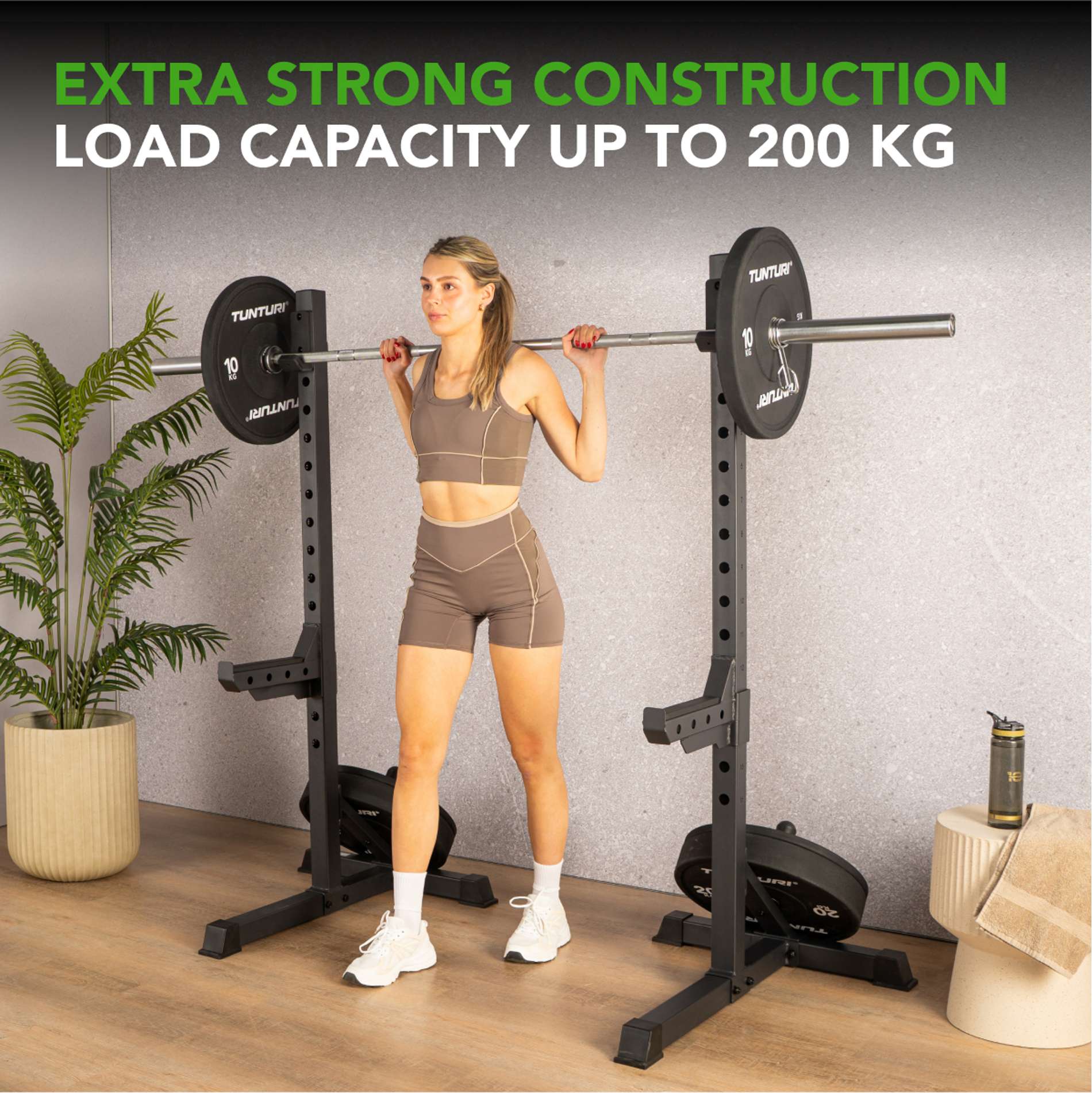 Tõstekangihoidja TUNTURI SS60 Squat Stand