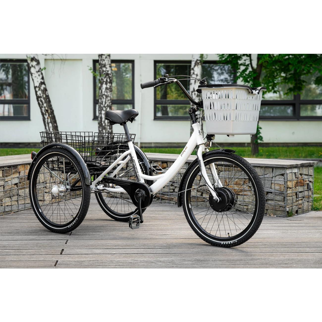 Kolmerattaline elektrijalgratas LEADER FOX Bormio, Black
