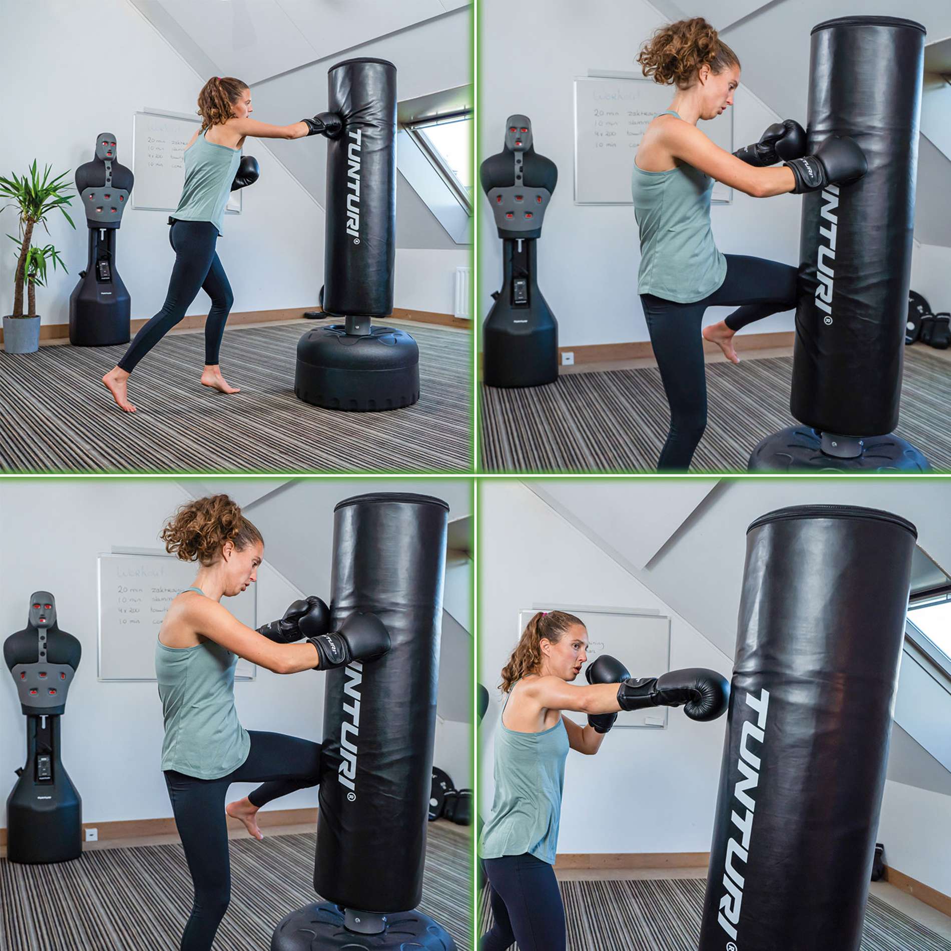 Seisev poksikott TUNTURI Free Stand Punch Bag