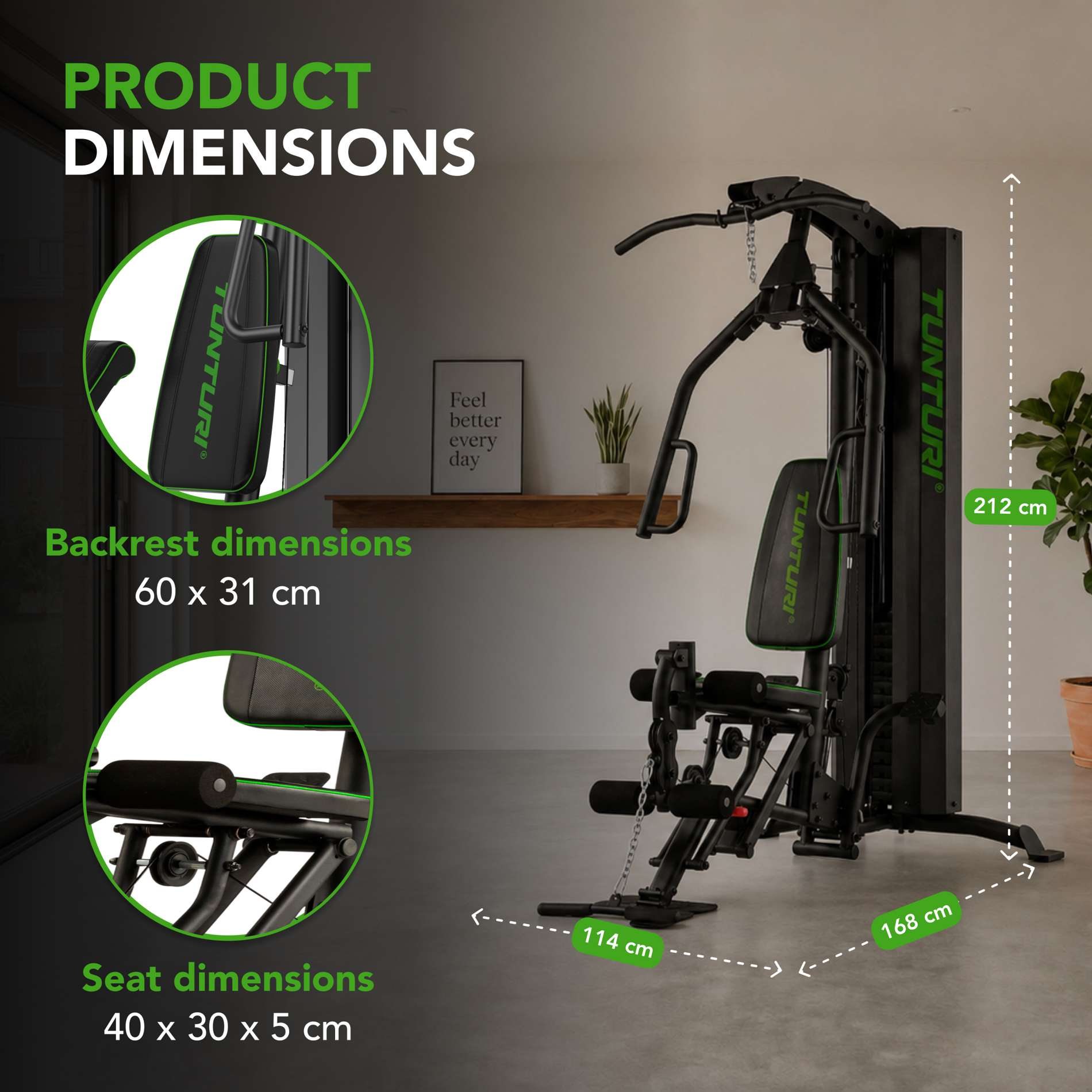 Jõupink TUNTURI HG60 Home Gym