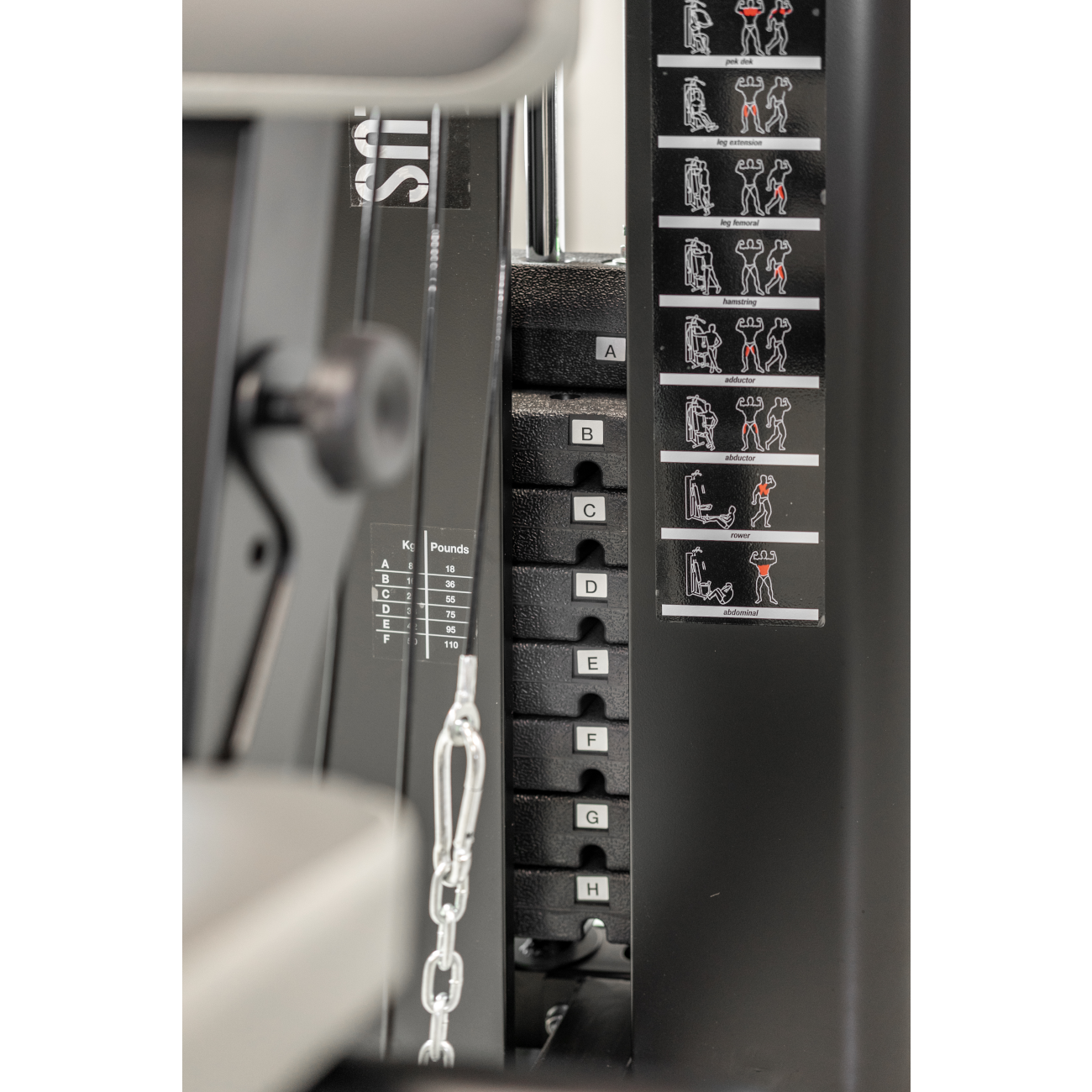Jõujaam BH FITNESS Multigym Plus Black