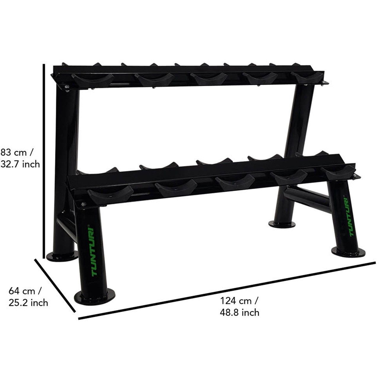 Hantlite aluse jalg Tunturi Pro Dumbbell Rack Stand