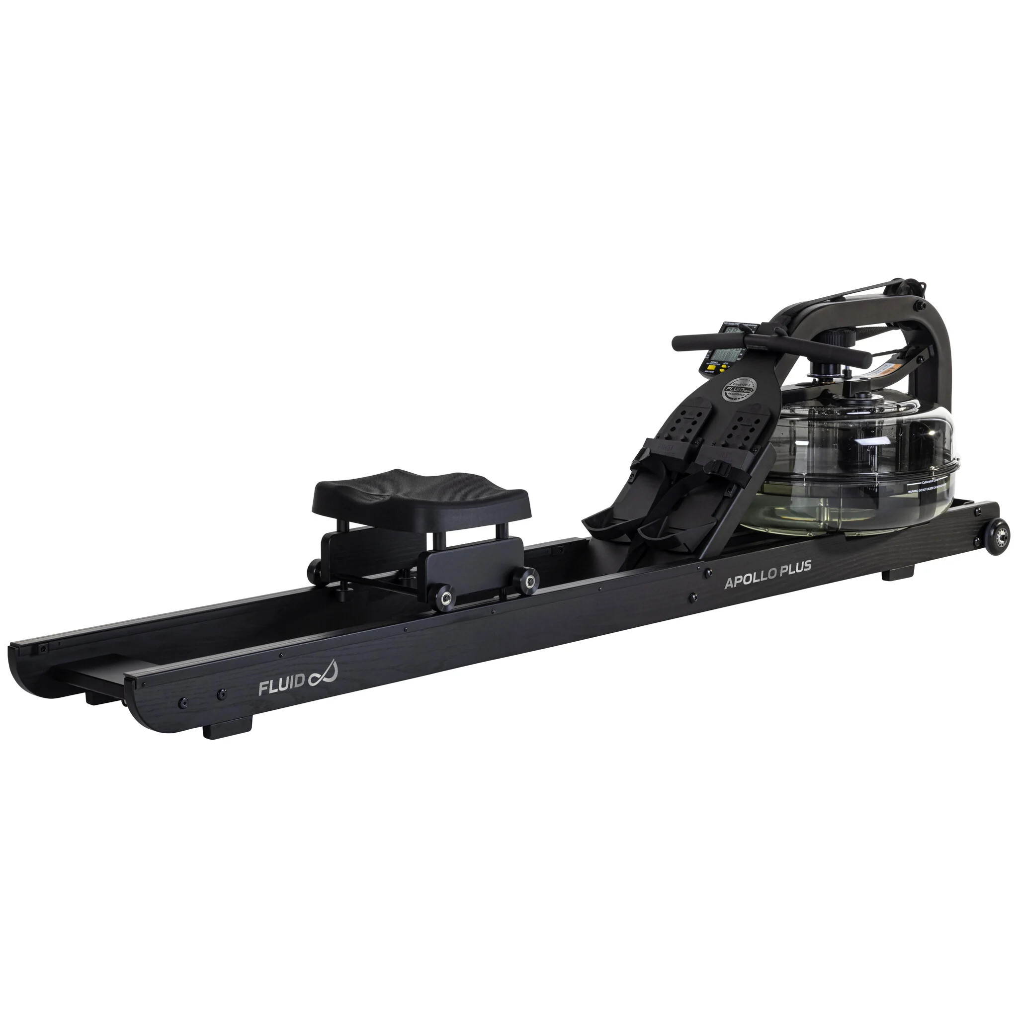 Sõudeergomeeter TUNTURI Fluid Rower Apollo Plus, must